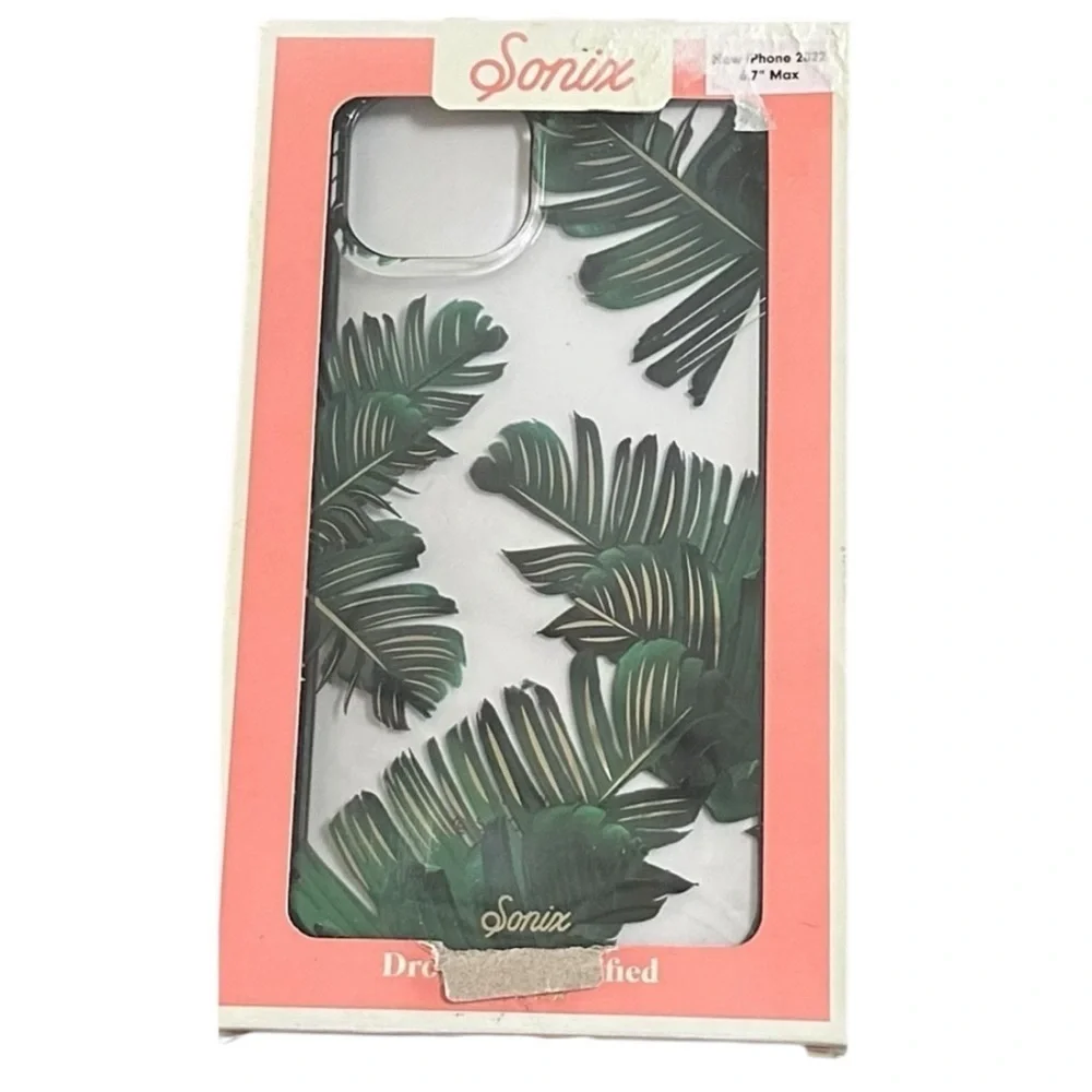 Sonix Bahama Clear iPhone MagSafe Antimicrobial Hardshell Case various sizes NWT